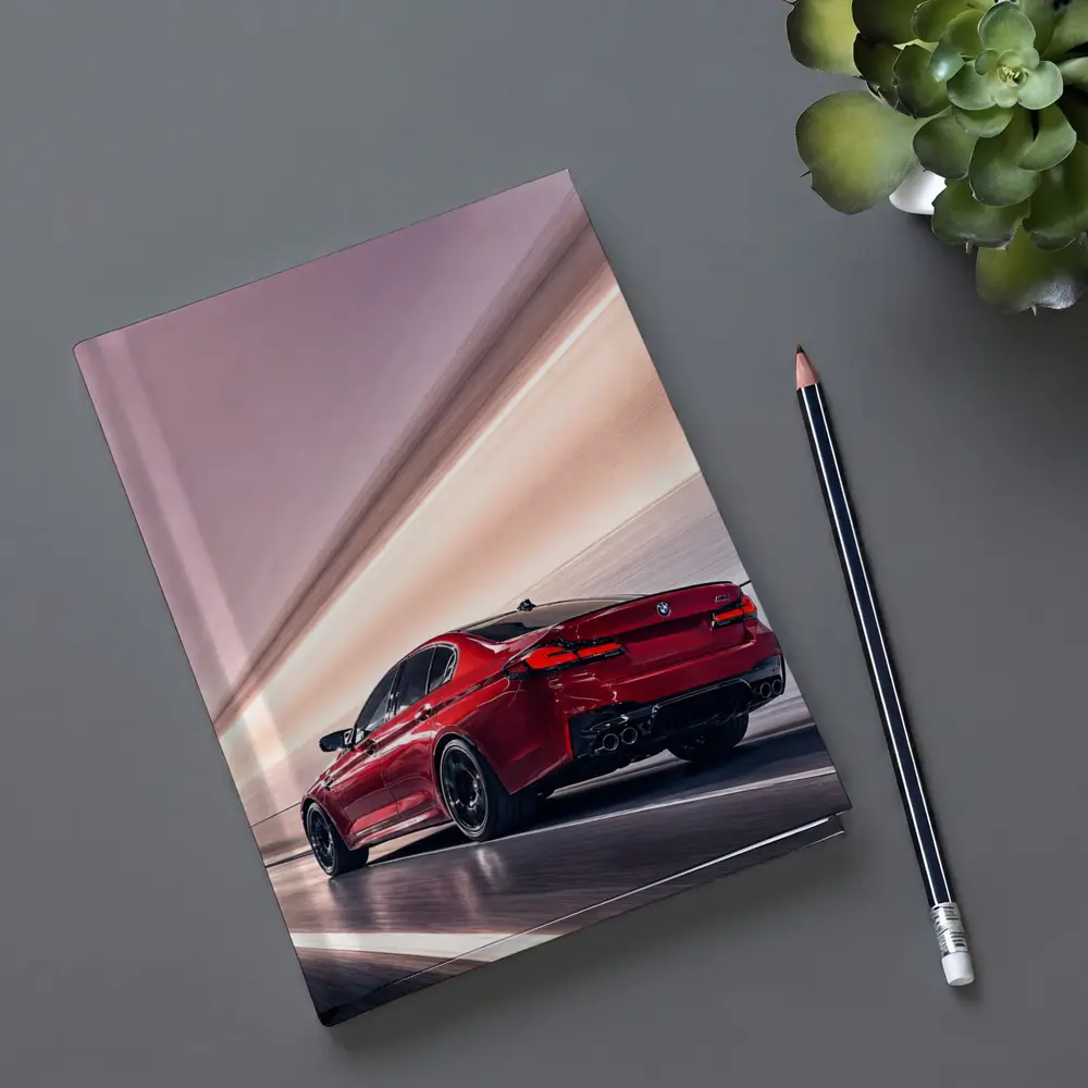BMW M5 Red Tunnel High Speed – Notebooks