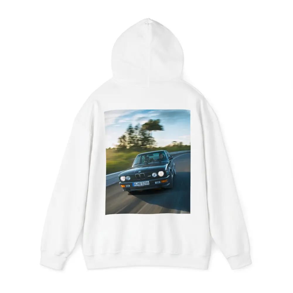 BMW M5 E28 Classic Black Road Drive – Hoodies