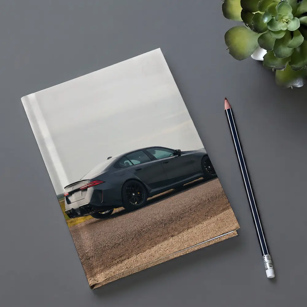 BMW M5 G90 Sedan Matte Gray Open Road – Notebooks