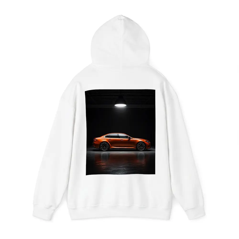 BMW M5 Orange Sedan Dark Studio – Hoodies