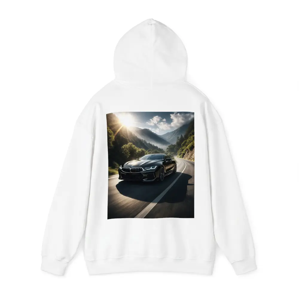 BMW M8 Black Coupe Mountain Road Drive – Hoodies