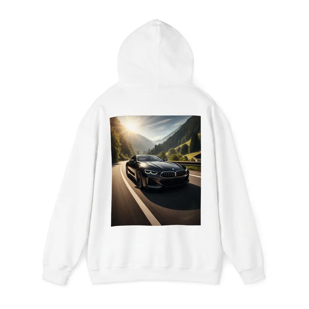 BMW M8 Black Coupe Mountain Road Drive – Hoodies