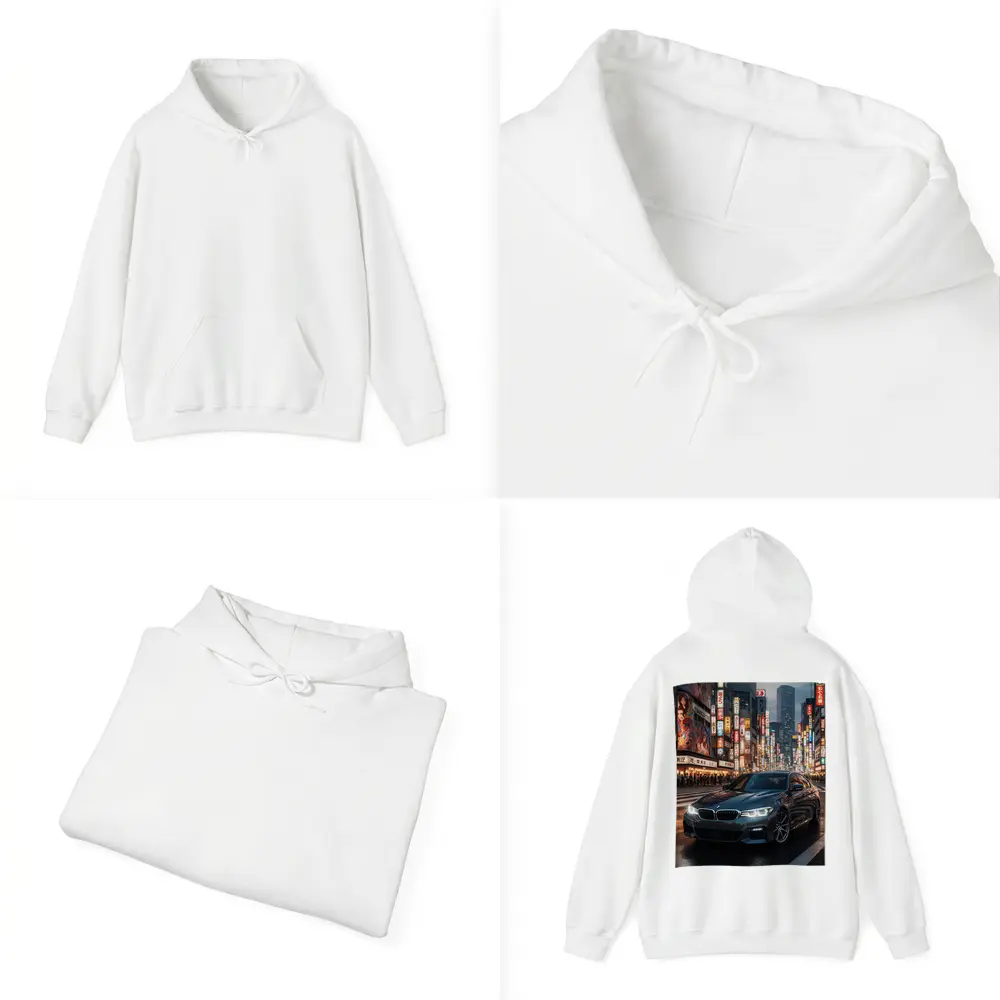 BMW Series Three Tokyo City Night Street – Hoodies