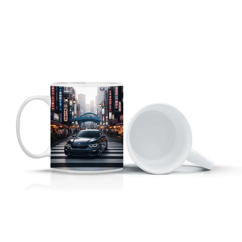 BMW Five Series Tokyo City Street – Mugs