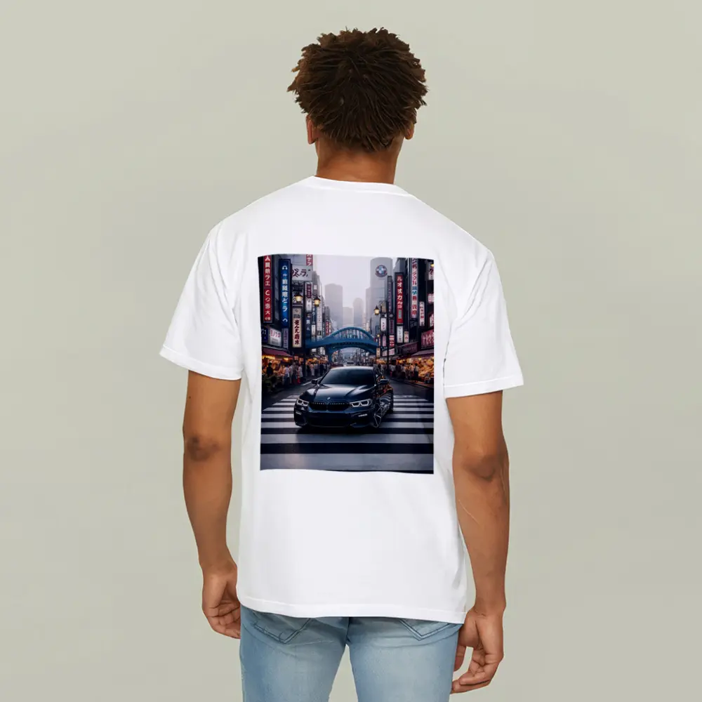 BMW Five Series Tokyo City Street – T-Shirts