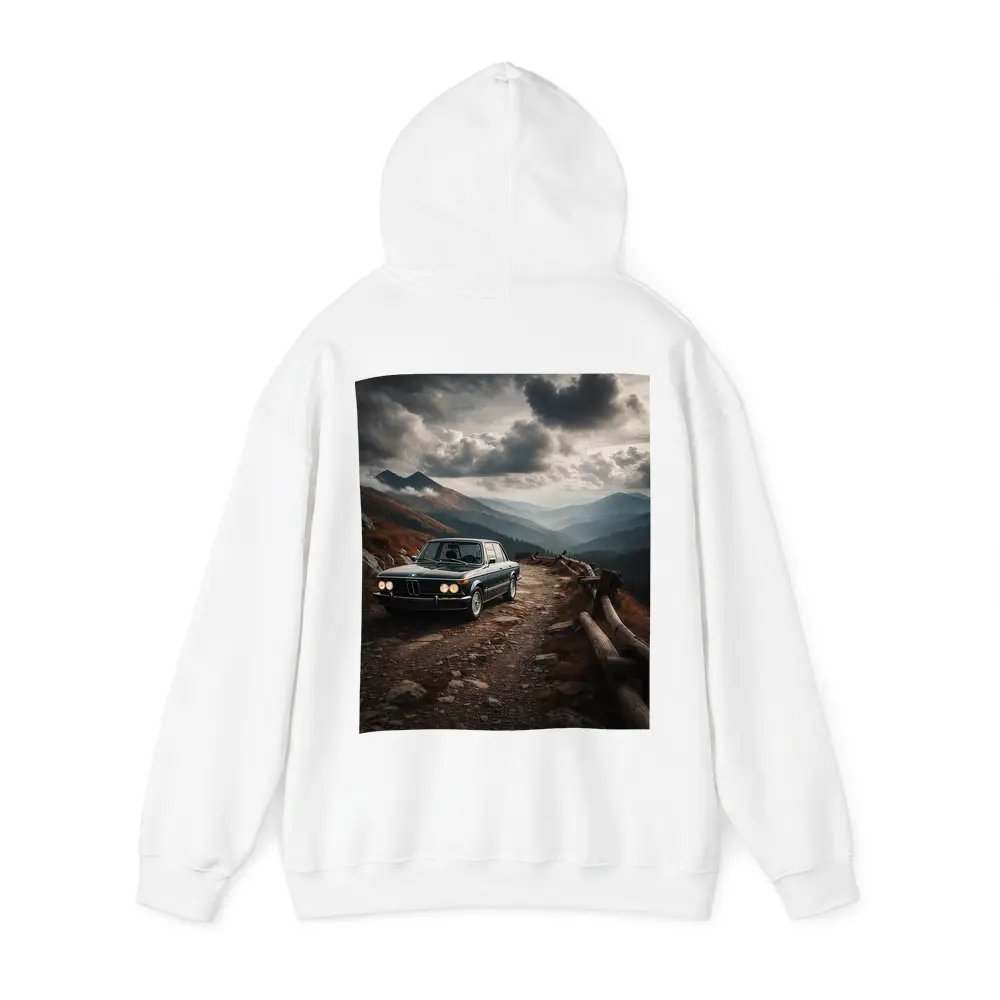 BMW 2002 Classic Car Mountain Road Drive – Hoodies