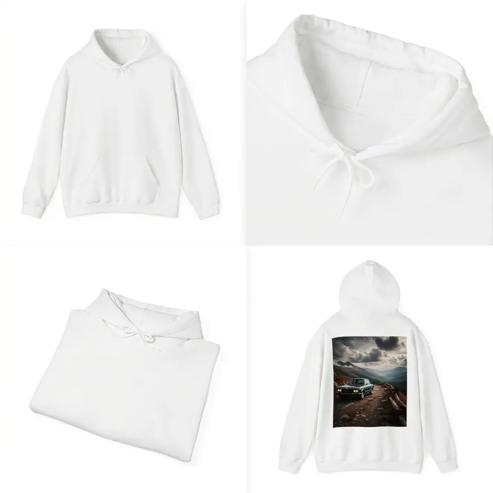 BMW 2002 Classic Car Mountain Road Drive – Hoodies
