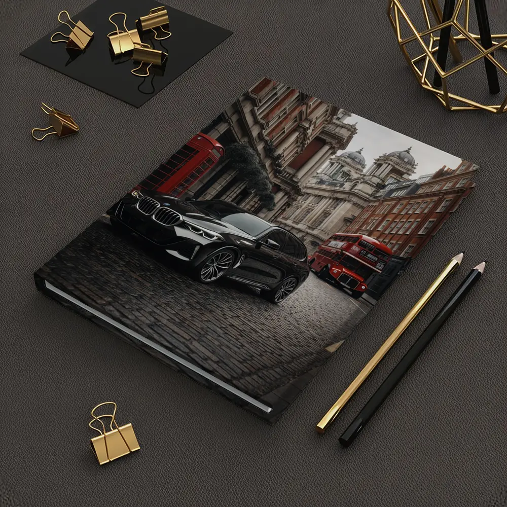 BMW X5 Black London Street Scene – Notebooks