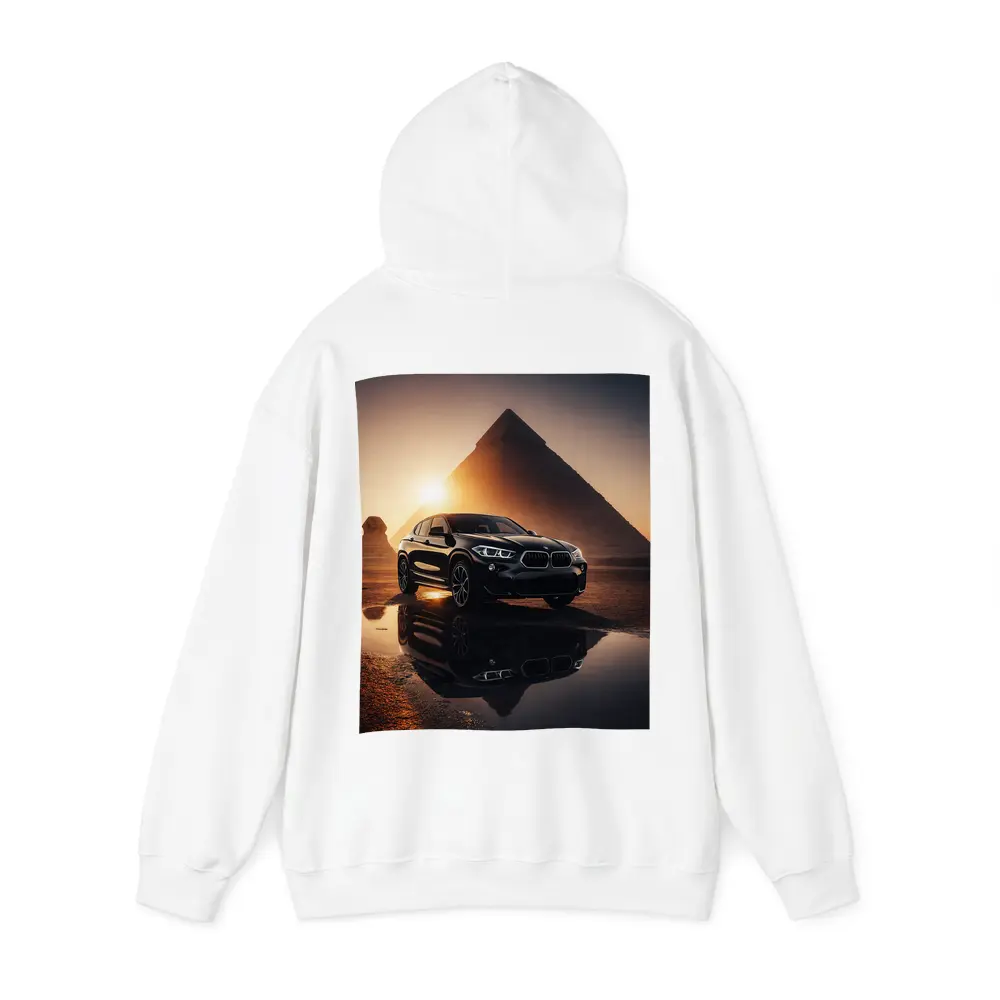 BMW X2 Black Egypt Pyramids Sunset – Hoodies