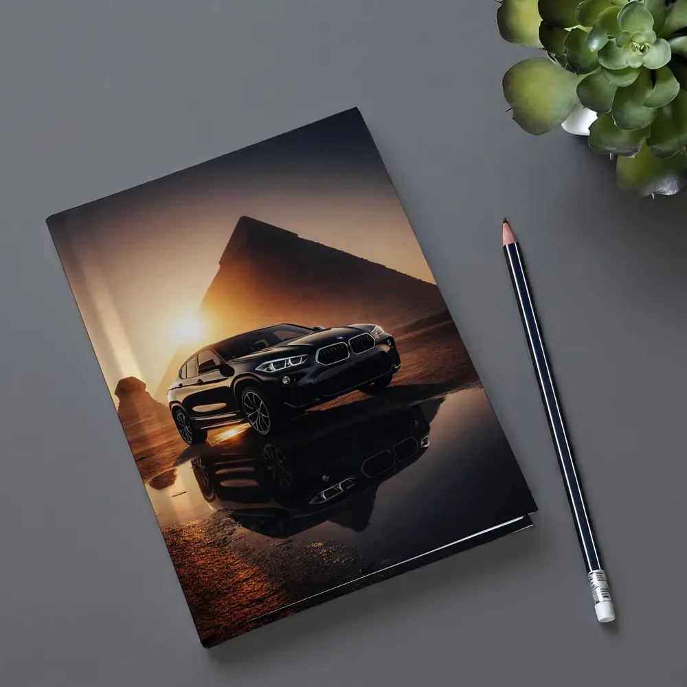 BMW X2 Black Egypt Pyramids Sunset – Notebooks