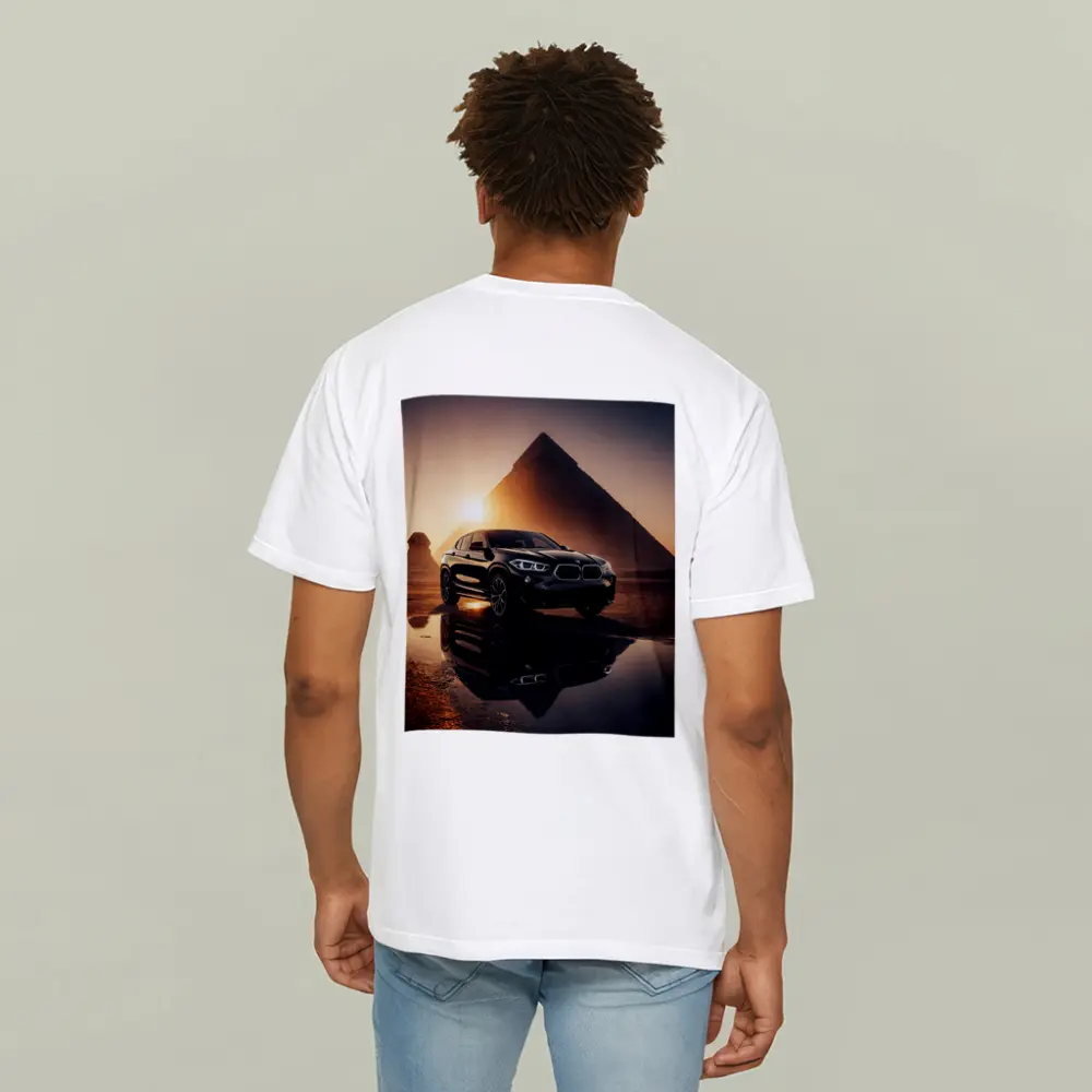 BMW X2 Black Egypt Pyramids Sunset – T-Shirts