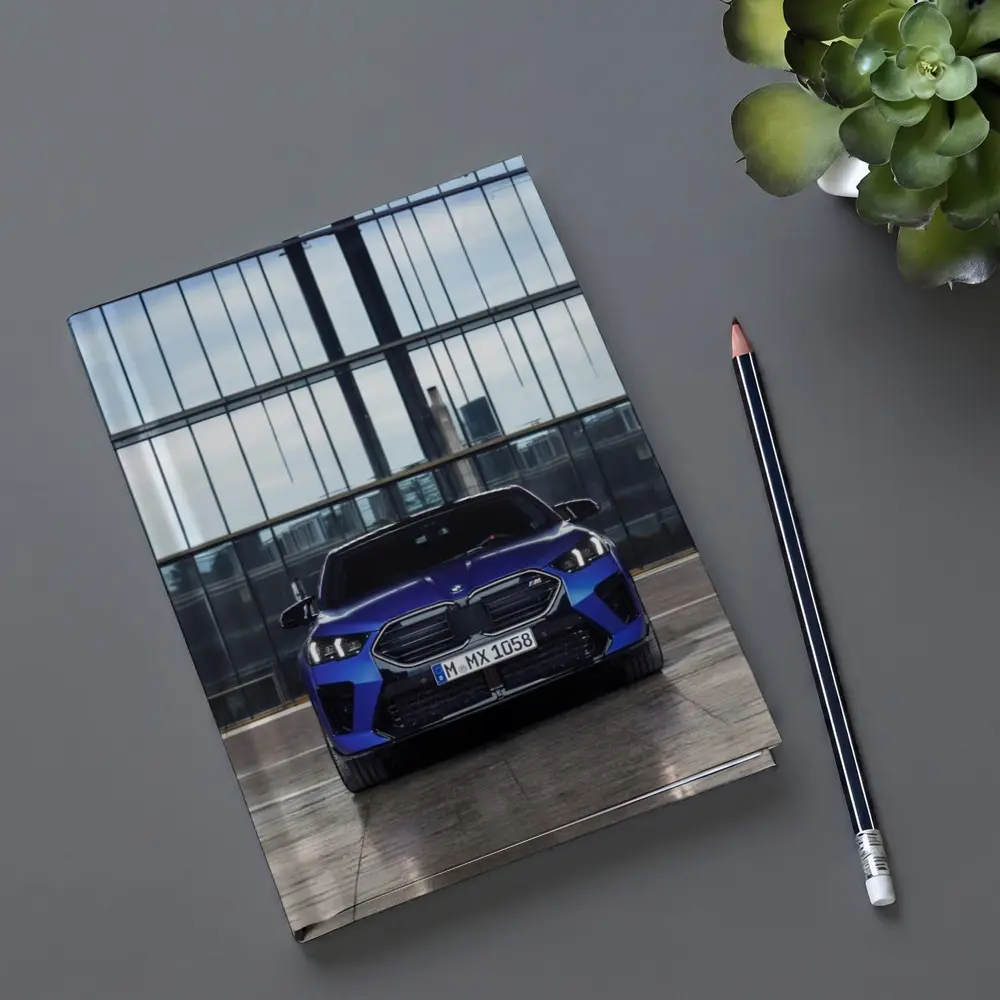 BMW X2 M35i Blue Front Urban Setting – Notebooks