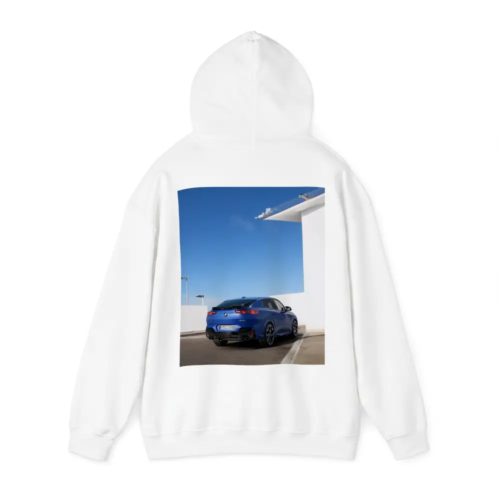 BMW X2 M35i Blue Rear Outdoor – Hoodies