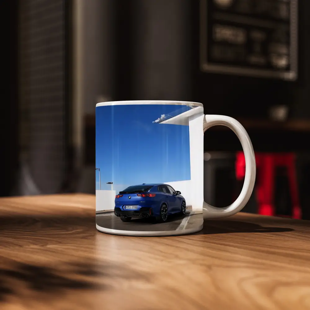 BMW X2 M35i Blue Rear Outdoor – Mugs