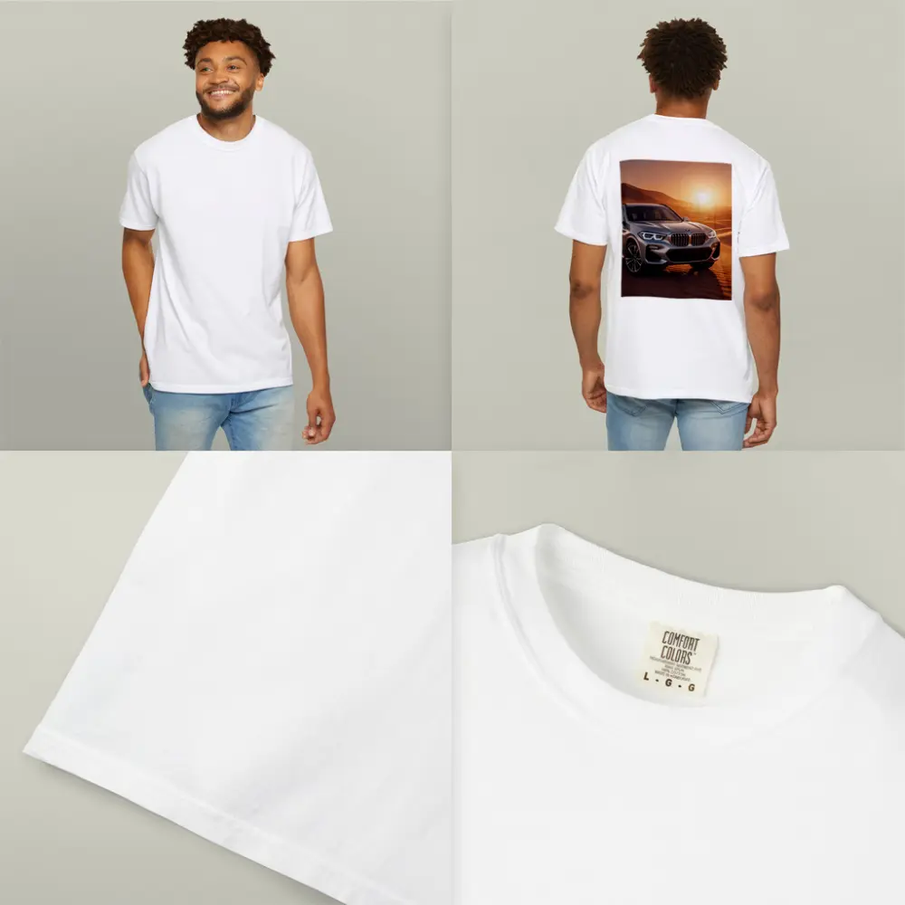 BMW X3 Silver SUV Desert Sunset – T-Shirts