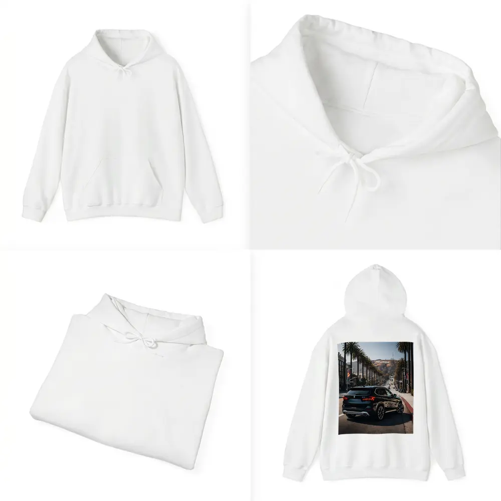 BMW X3 Black SUV Hollywood Los Angeles – Hoodies