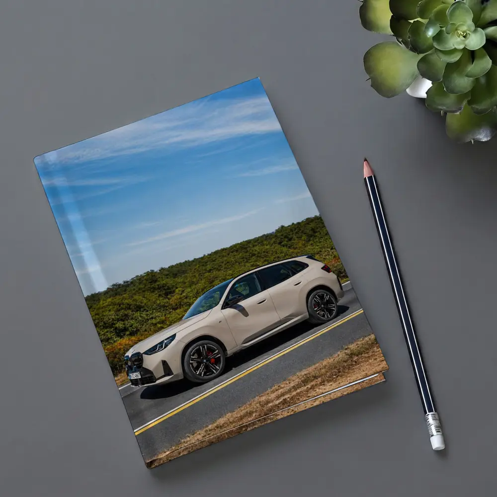 BMW X3 Beige SUV Open Road Drive – Notebooks