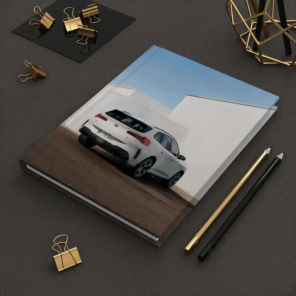 BMW X3 White SUV Minimal Architecture Background – Notebooks