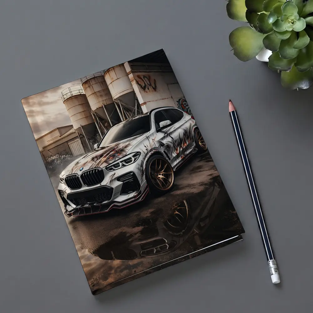 BMW X3 Custom Wrap Industrial Urban Setting – Notebooks