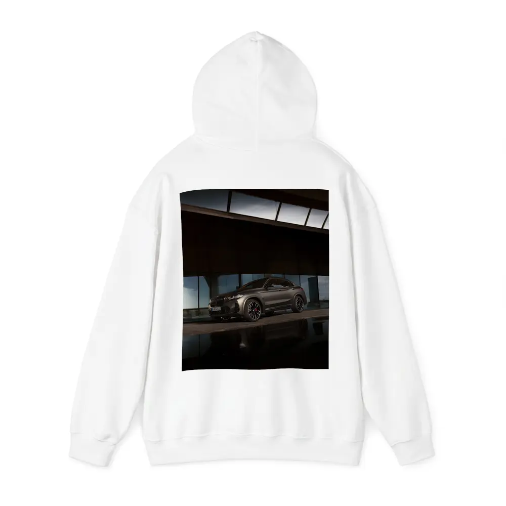 BMW X4 Dark Gray Urban Night Setting – Hoodies