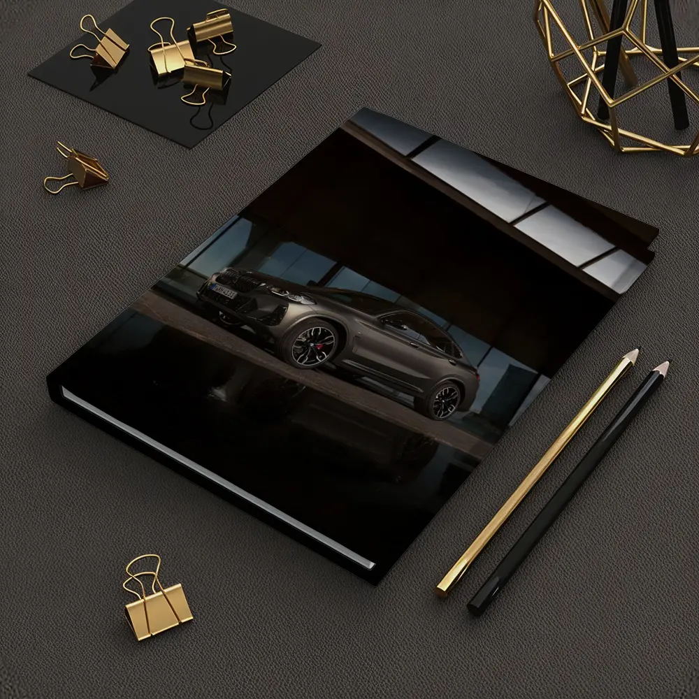 BMW X4 Dark Gray Urban Night Setting – Notebooks