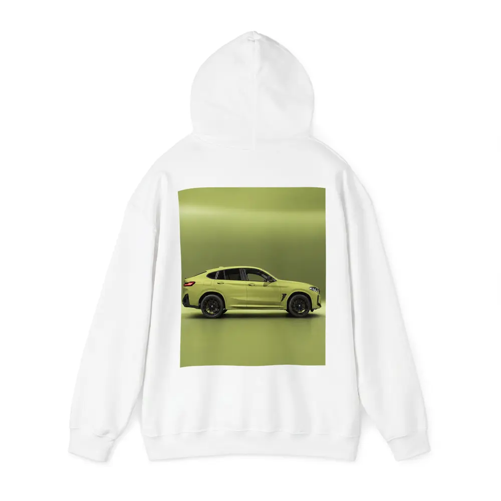 BMW X4 M Competition Green Studio Shot – Hoodies