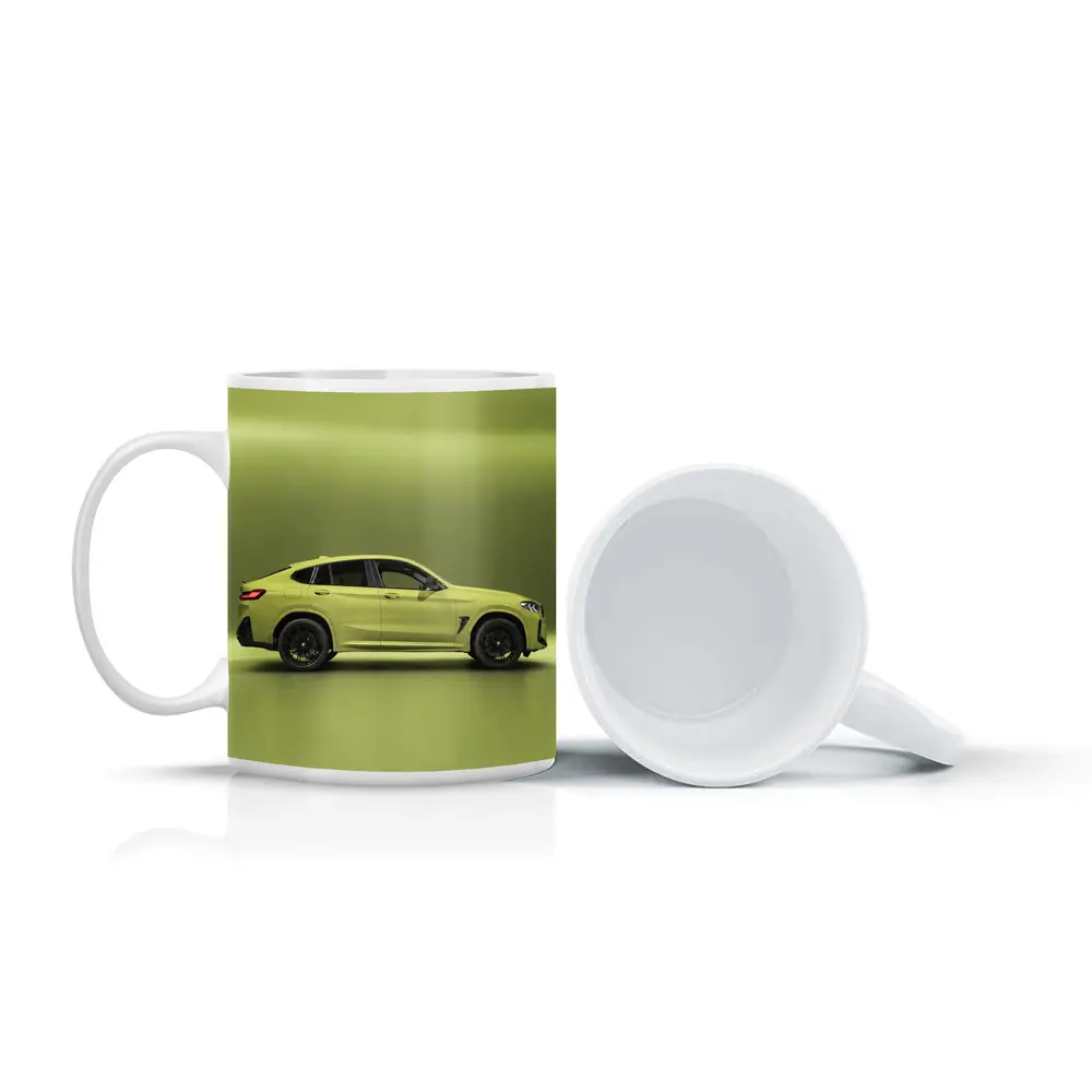 BMW X4 M Competition Green Studio Shot – Mugs