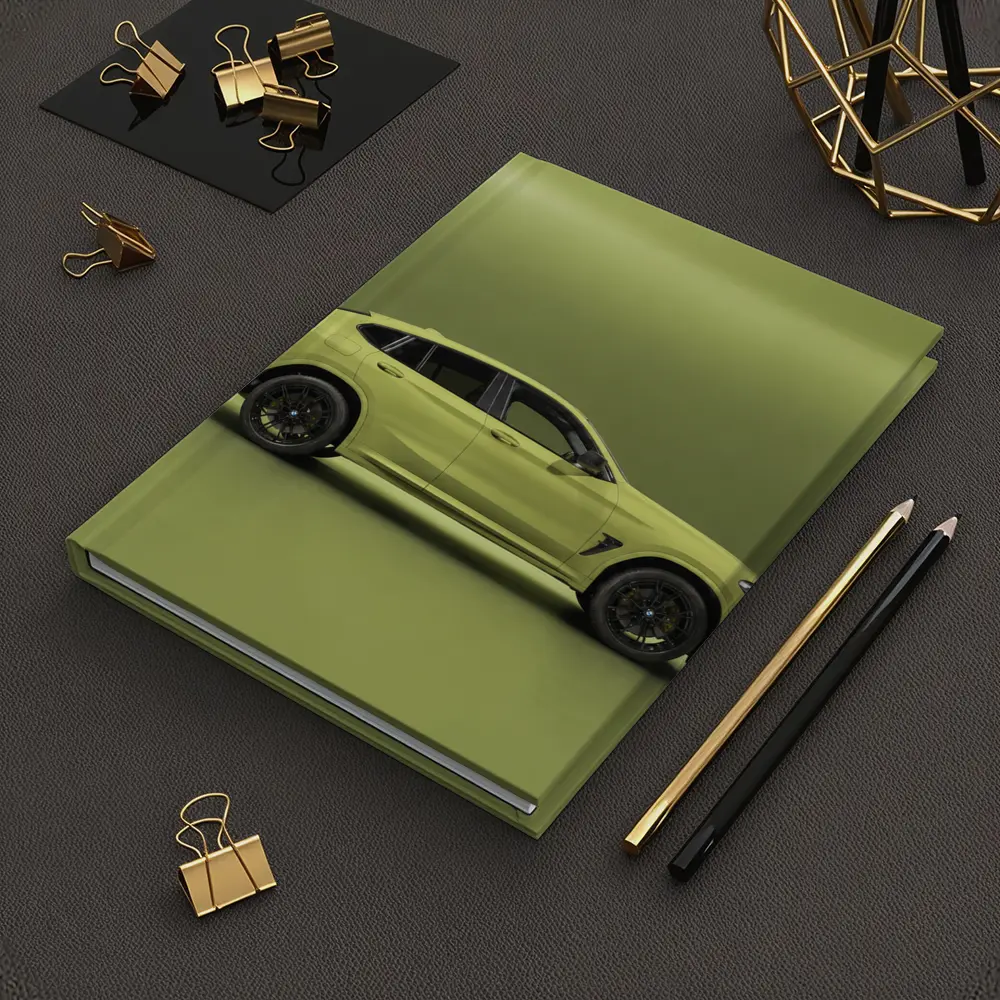 BMW X4 M Competition Green Studio Shot – Notebooks