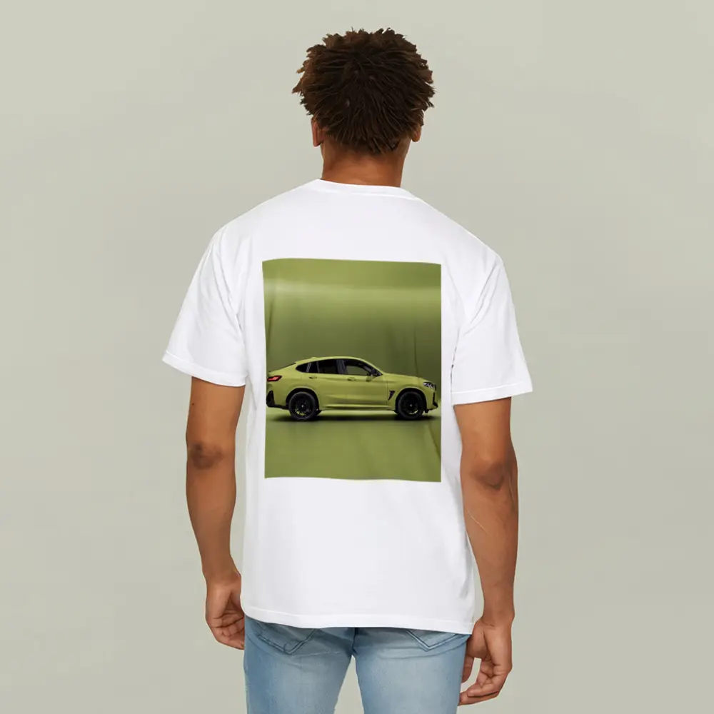 BMW X4 M Competition Green Studio Shot – T-Shirts