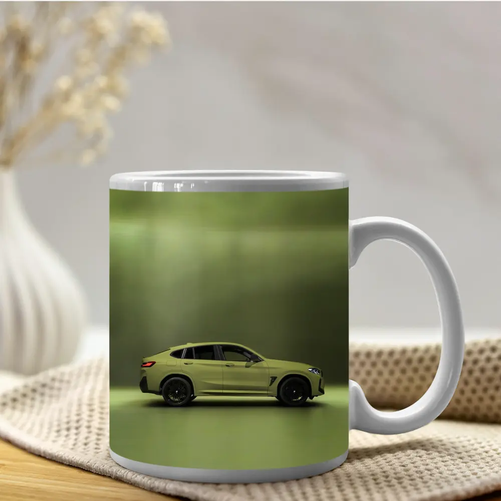 BMW X4 M Competition Urban Green Side – Mugs