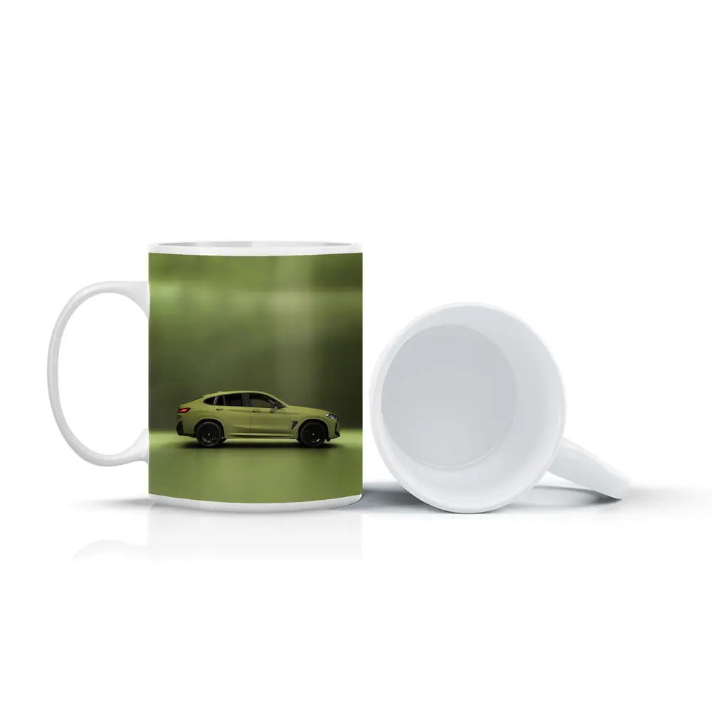 BMW X4 M Competition Urban Green Side – Mugs