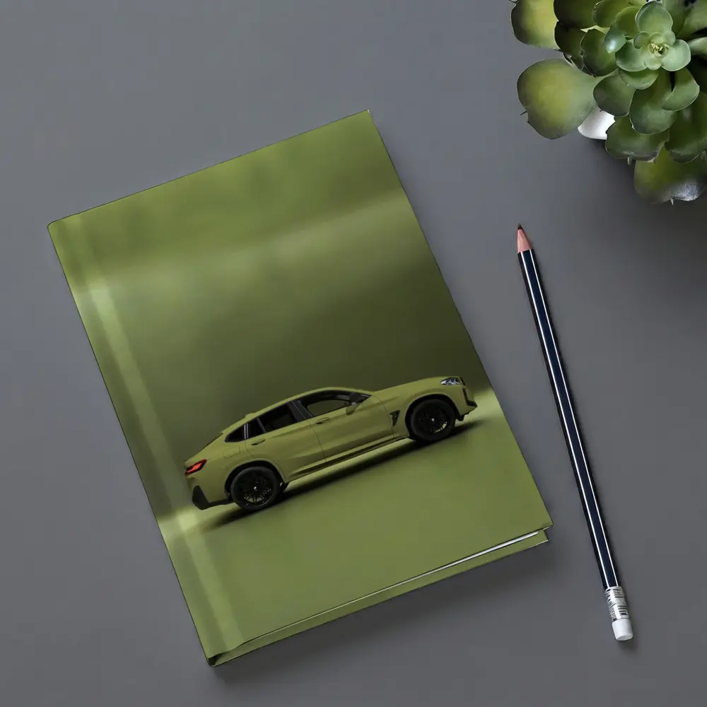 BMW X4 M Competition Urban Green Side – Notebooks