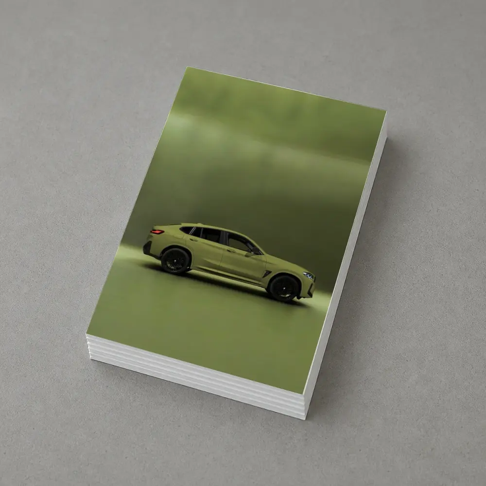 BMW X4 M Competition Urban Green Side – Postcards