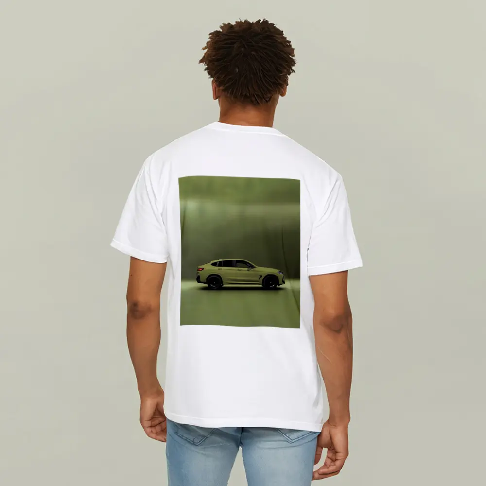 BMW X4 M Competition Urban Green Side – T-Shirts