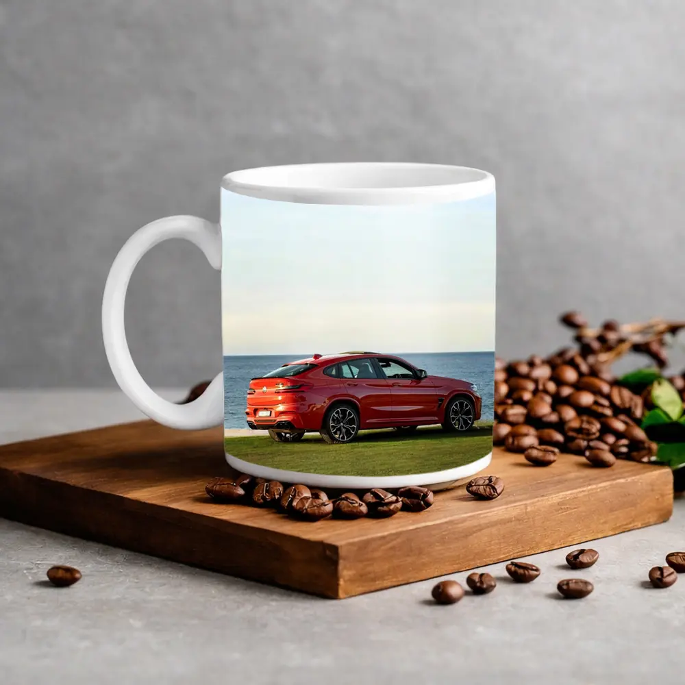 BMW X4 M Red Coastal Grass Setting – Mugs