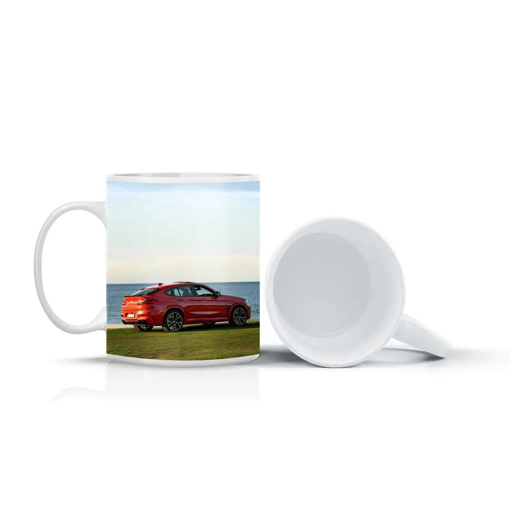BMW X4 M Red Coastal Grass Setting – Mugs