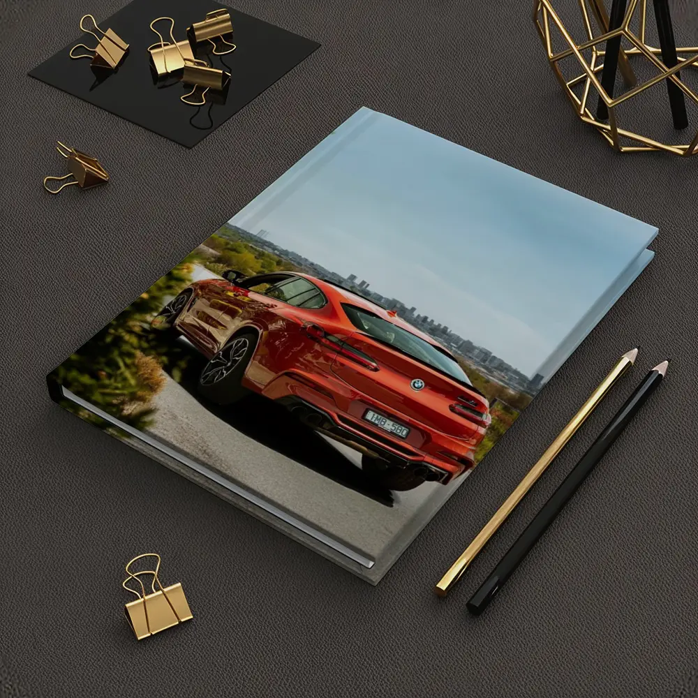 BMW X4 M Competition Orange City Backdrop – Notebooks