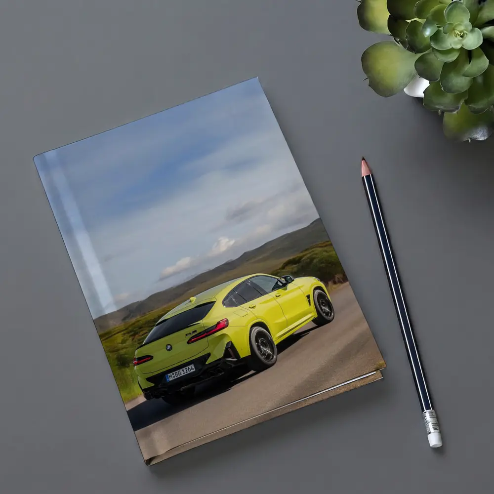 BMW X4 M Competition Yellow On Road – Notebooks