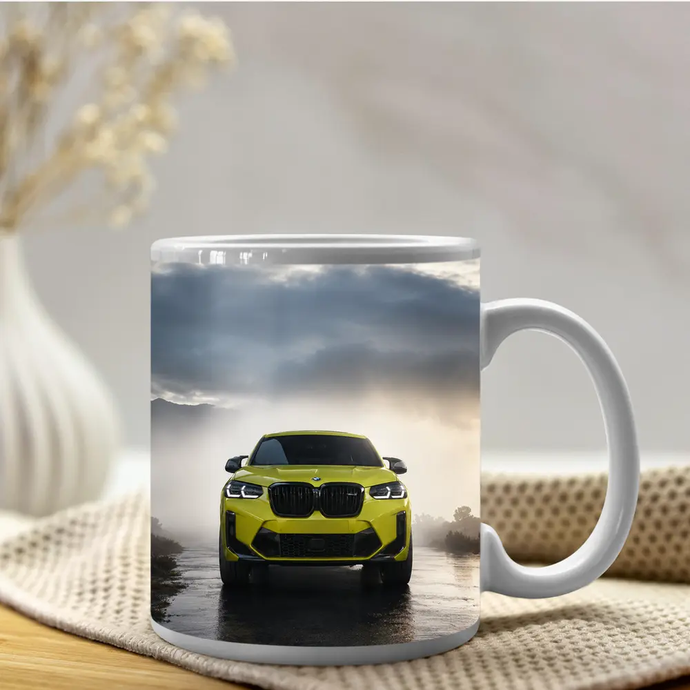 BMW X4 M Sao Paulo Yellow Misty Road – Mugs