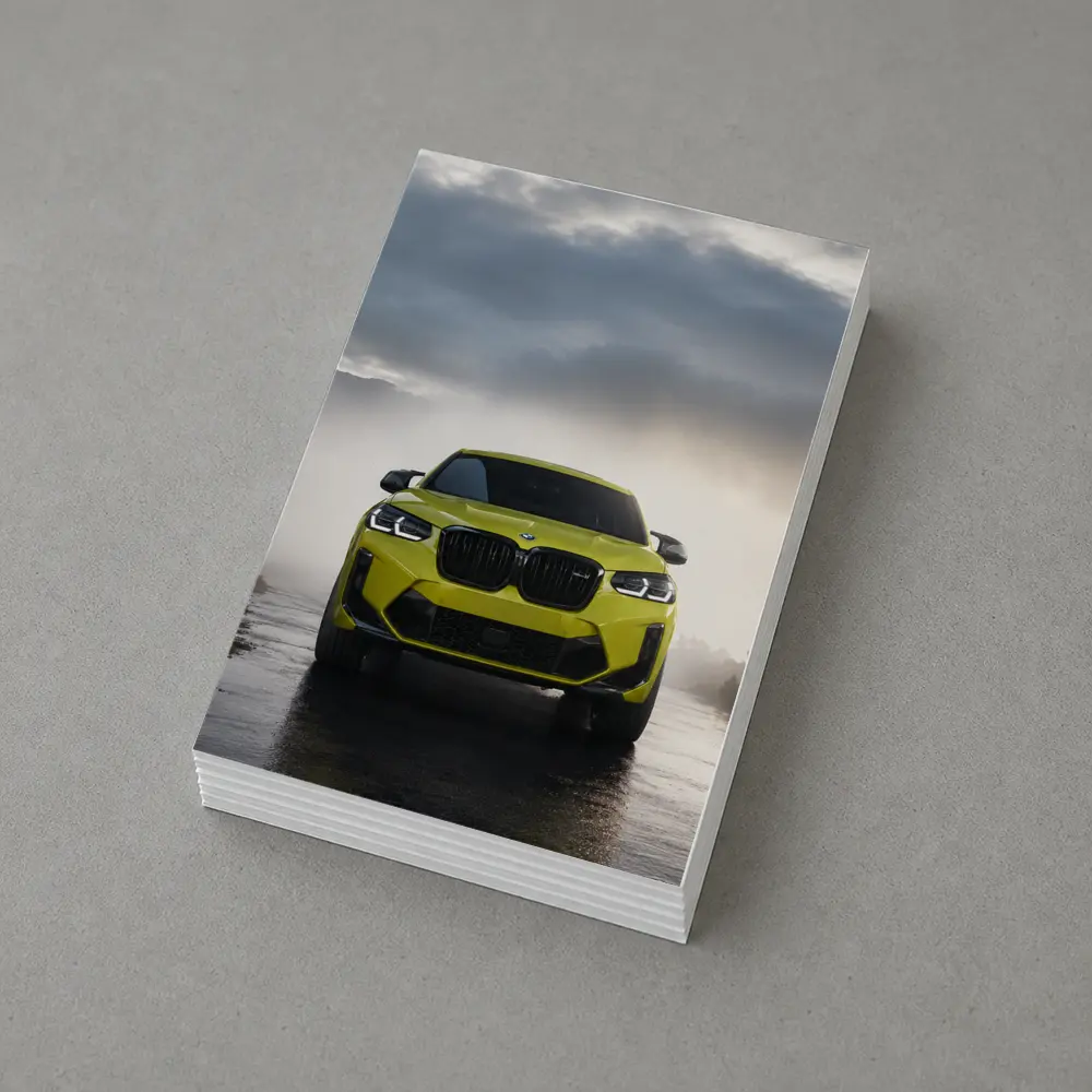 BMW X4 M Sao Paulo Yellow Misty Road – Postcards