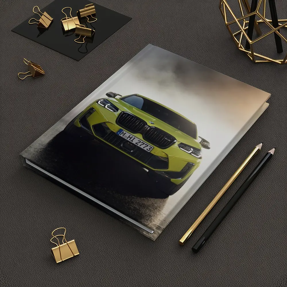 BMW X4 M Yellow Smoke Dramatic Front View – Notebooks