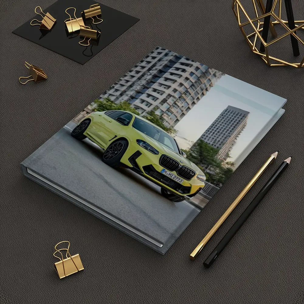 BMW X4 M Yellow Urban City Street – Notebooks