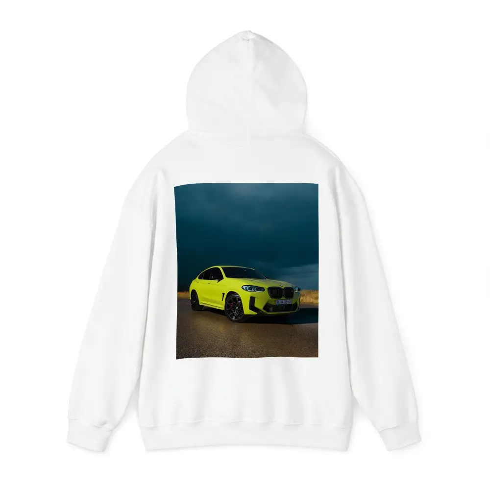 BMW X4 M Yellow Storm Dark Sky – Hoodies