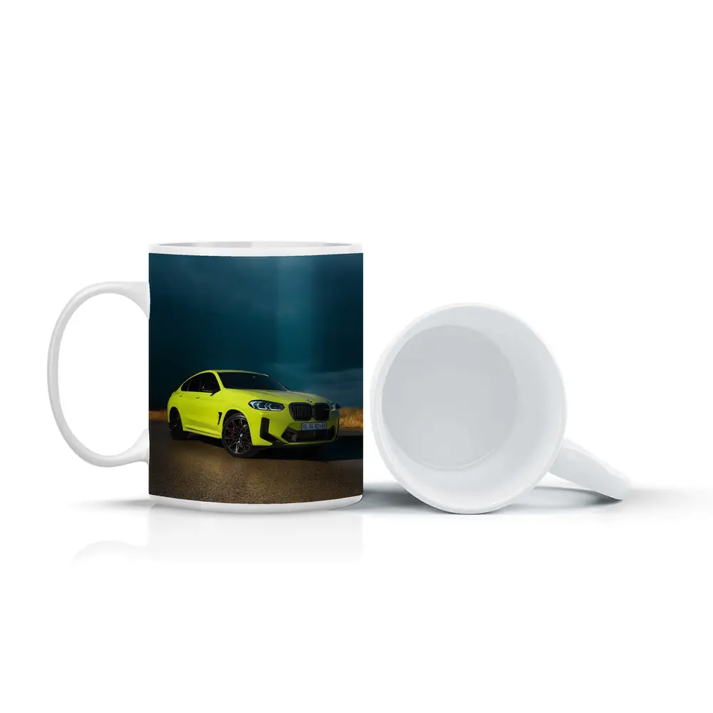 BMW X4 M Yellow Storm Dark Sky – Mugs