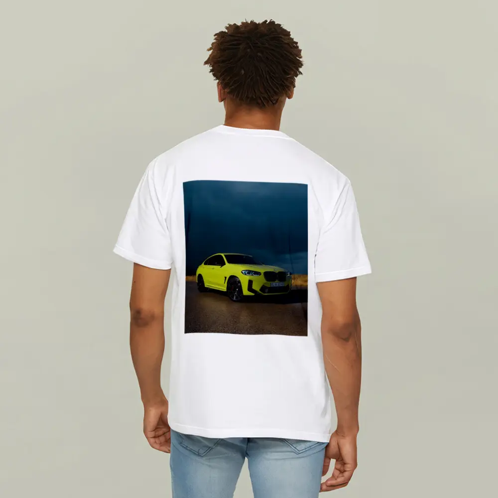 BMW X4 M Yellow Storm Dark Sky – T-Shirts