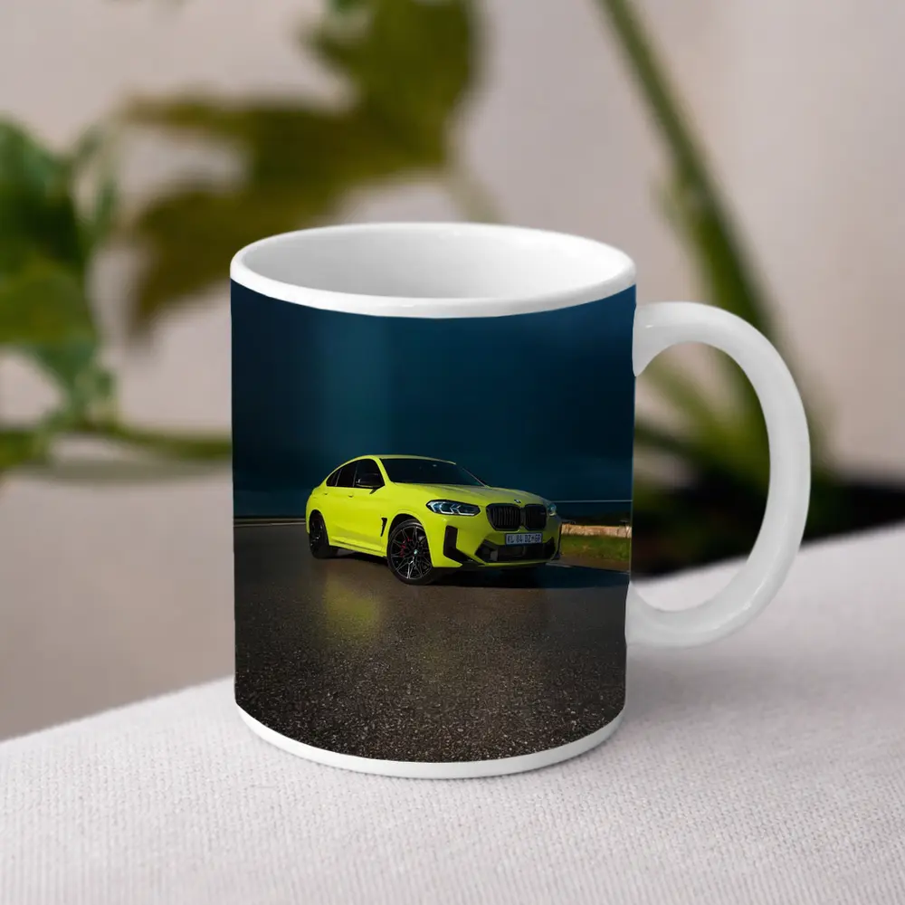 BMW X4 M Yellow Storm Dark Sky – Mugs