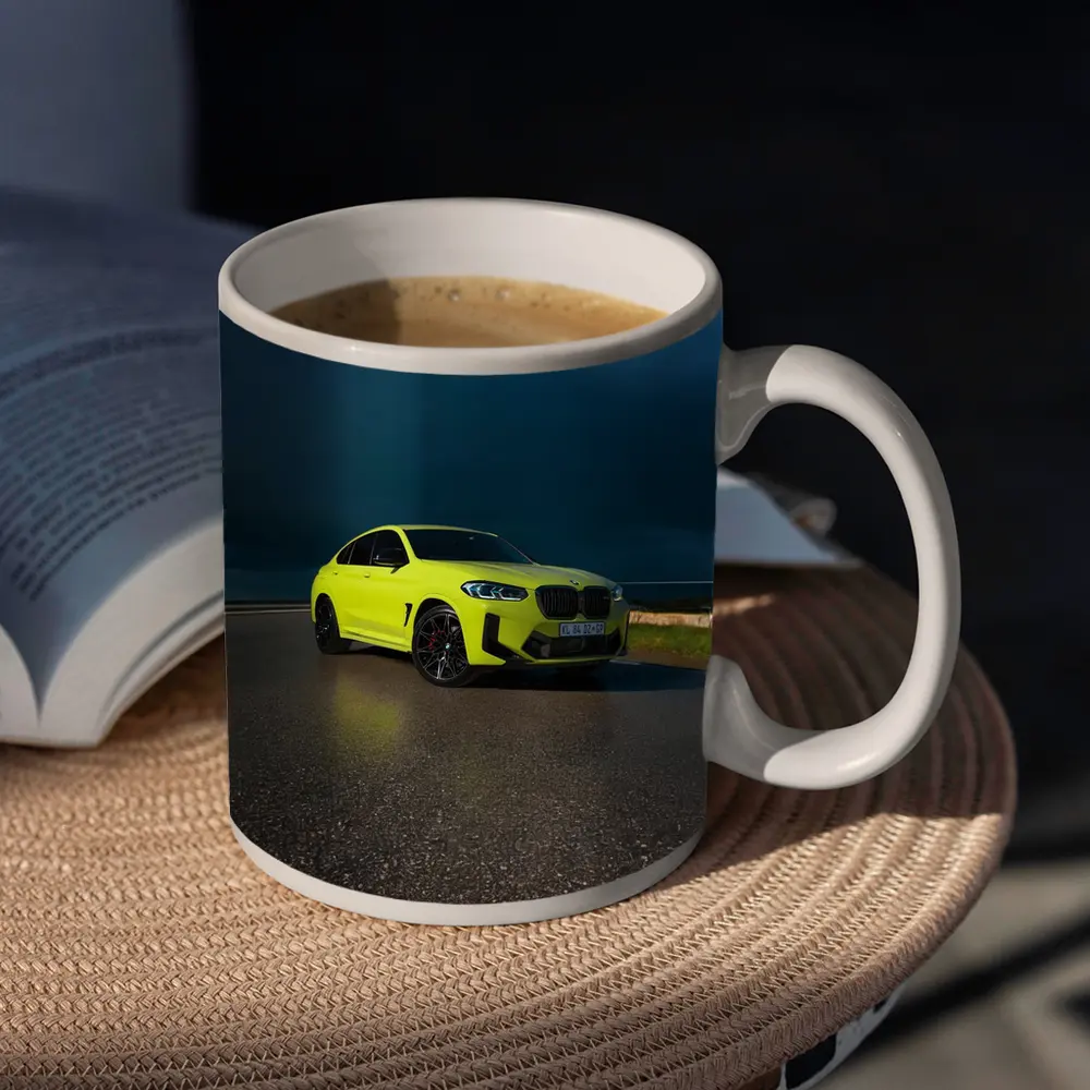BMW X4 M Yellow Storm Dark Sky – Mugs
