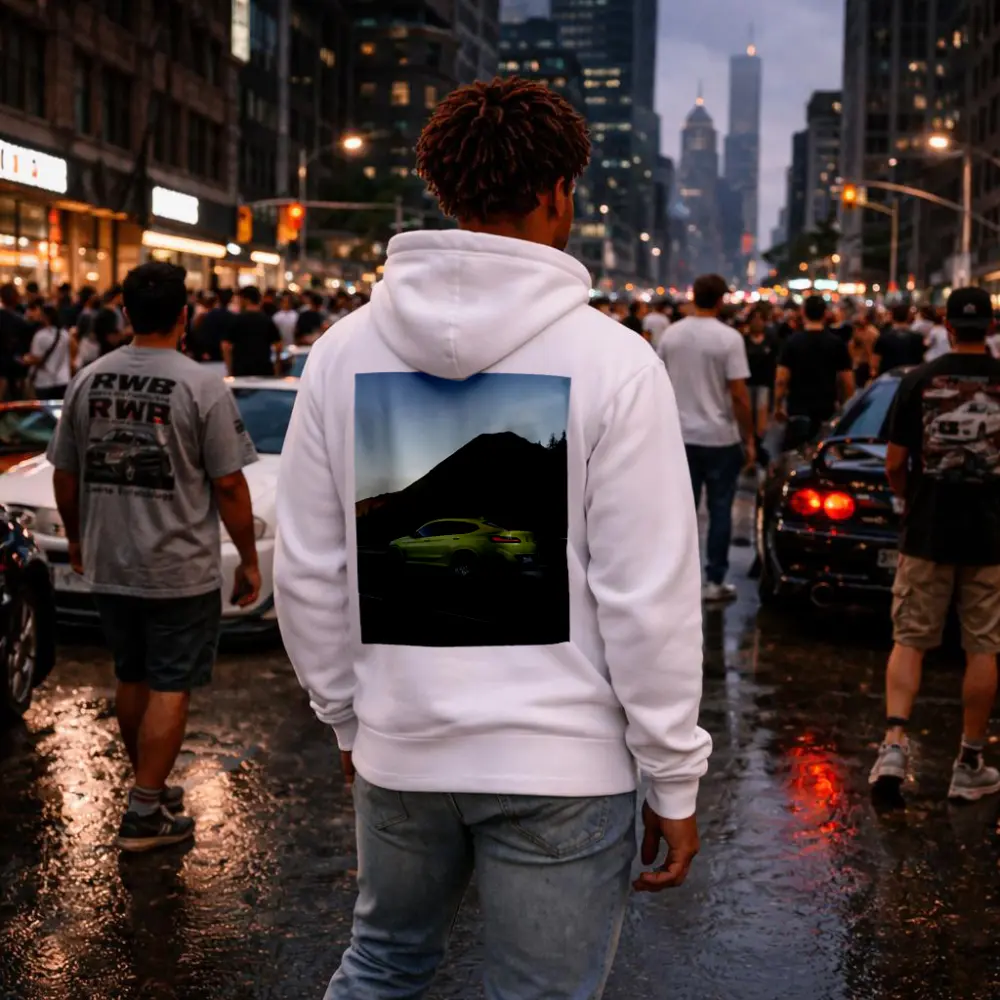 BMW X4 M Yellow Mountain Road Drive – Hoodies