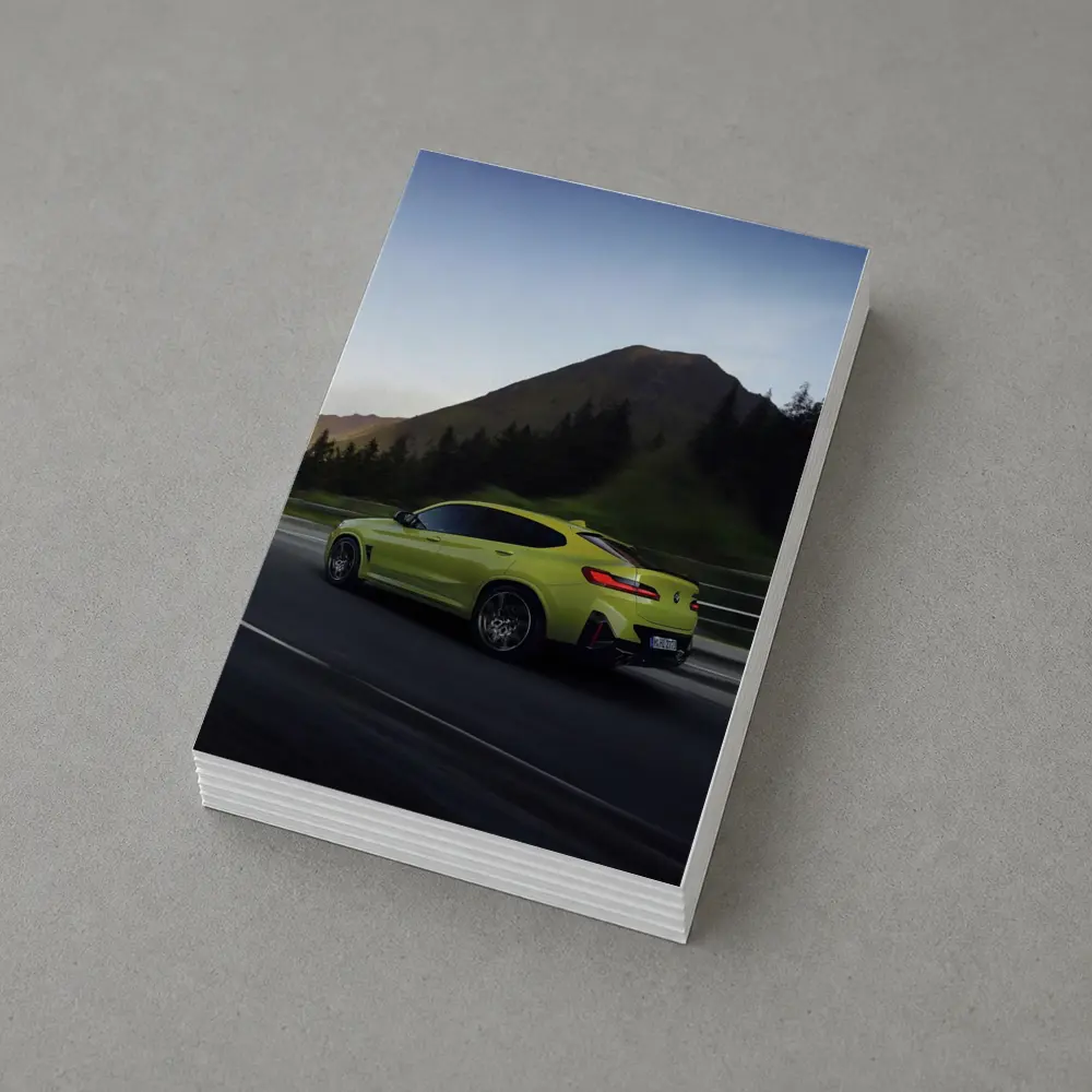BMW X4 M Yellow Mountain Road Drive – Postcards