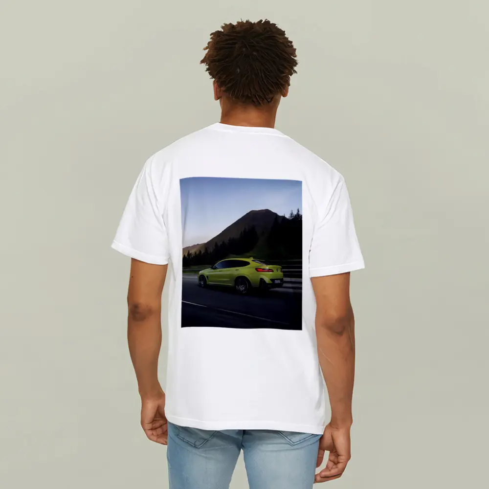 BMW X4 M Yellow Mountain Road Drive – T-Shirts